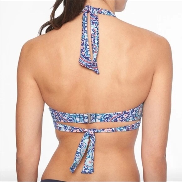 Athleta Blue and Green Patterned Bikini - Picture 7 of 13